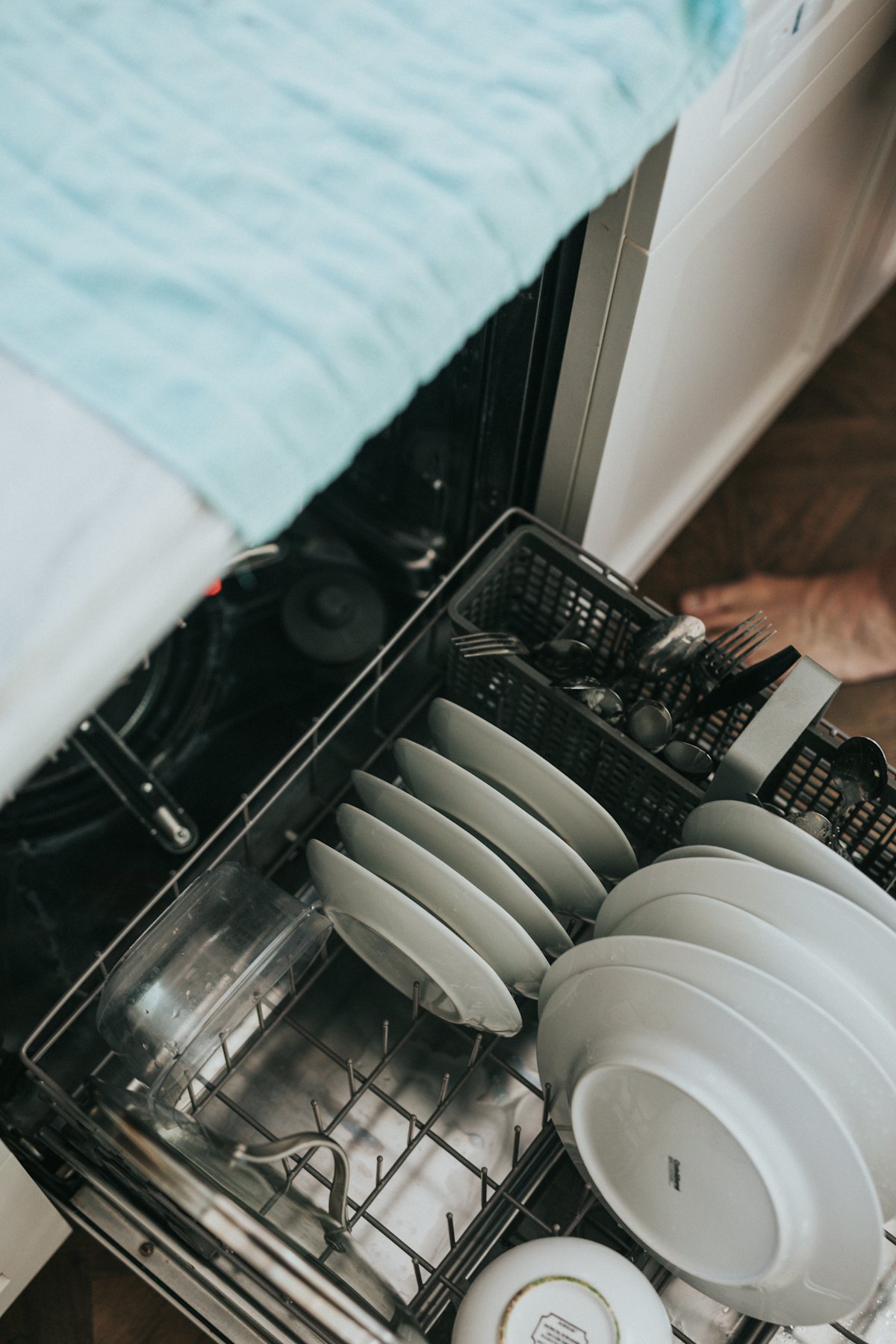 Built-in dishwasher pulled open mid-service, Rocky Mount NC repair